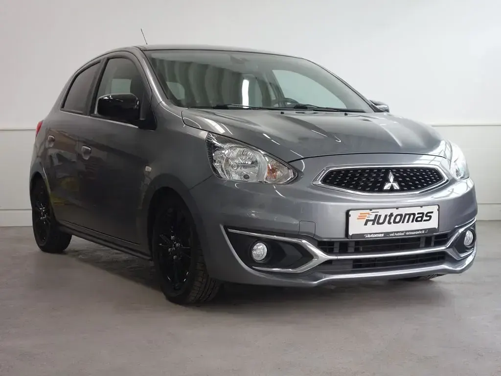 Gebraucht Mitsubishi Space Star Diamant Edition 80 PS (58 kW) 2019 Platinumgrau / magicschwarz Kleinwagen