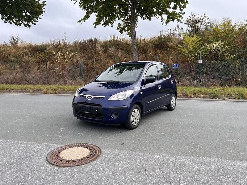 Blau Gebraucht 2008 Hyundai i10 Kleinwagen | 3.999 € (Teuer) - Bild 1/4