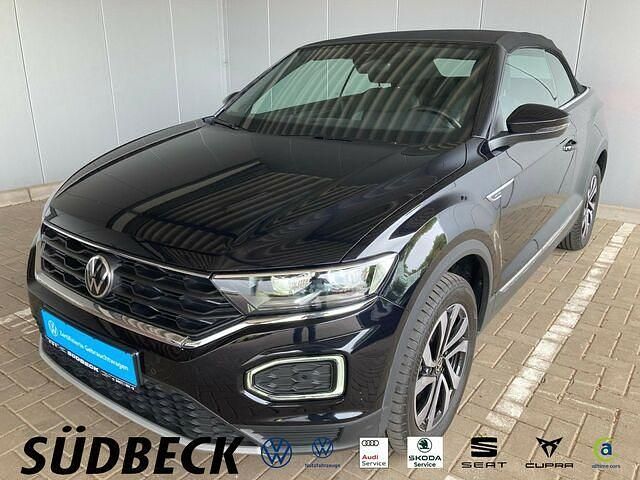 Gebraucht VW T-Roc Cabriolet Active 150 PS (110 kW) 2022 Schwarz Cabrio