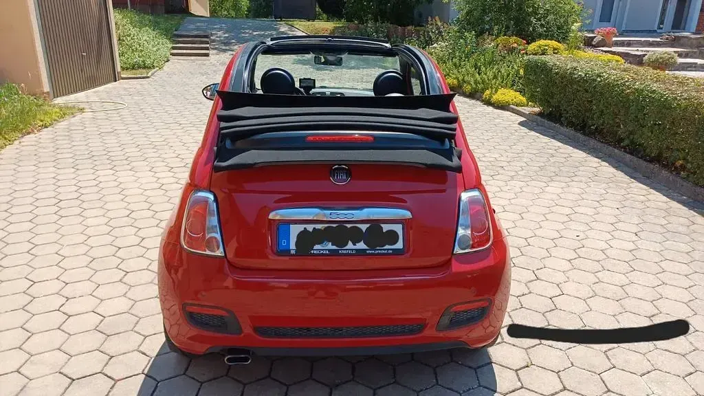 Gebraucht Fiat 500C Sport 86 PS (63 kW) 2013 Rot Cabrio