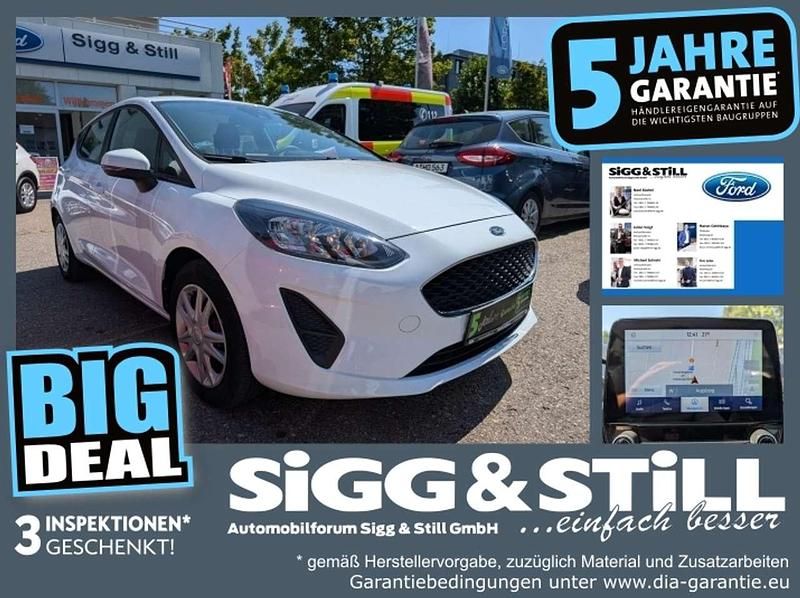 Frostweiß Gebraucht 2021 Ford Fiesta Cool & Connect Kleinwagen | 12.250 € (Fairer Preis) - Bild 1/4