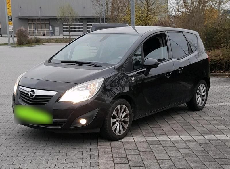 Gebraucht Opel Meriva Active 100 PS (73 kW) 2013 Schwarz Van / Kleinbus