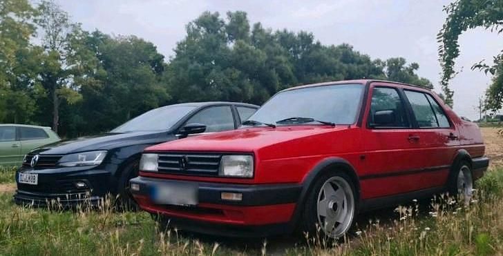 Gebraucht VW Jetta 69 PS (50 kW) 1991 Rot Limousine