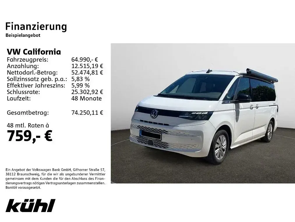Gebraucht VW T7 Beach 150 PS (110 kW) 2025 Weiß Van