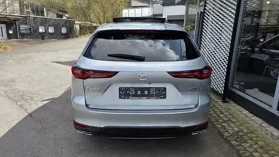 Gebraucht Mazda CX-60 Exclusive-Line 254 PS (186 kW) 2024 Sonic silver SUV