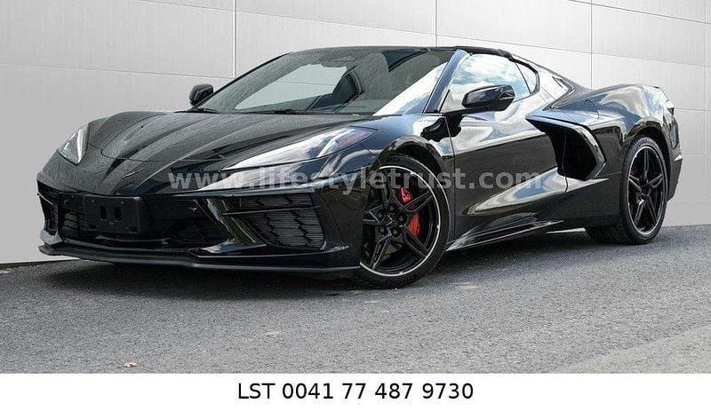 Schwarz Gebraucht 2024 Corvette C8 Coupé | 73.400 € (Superpreis) - Bild 1/4