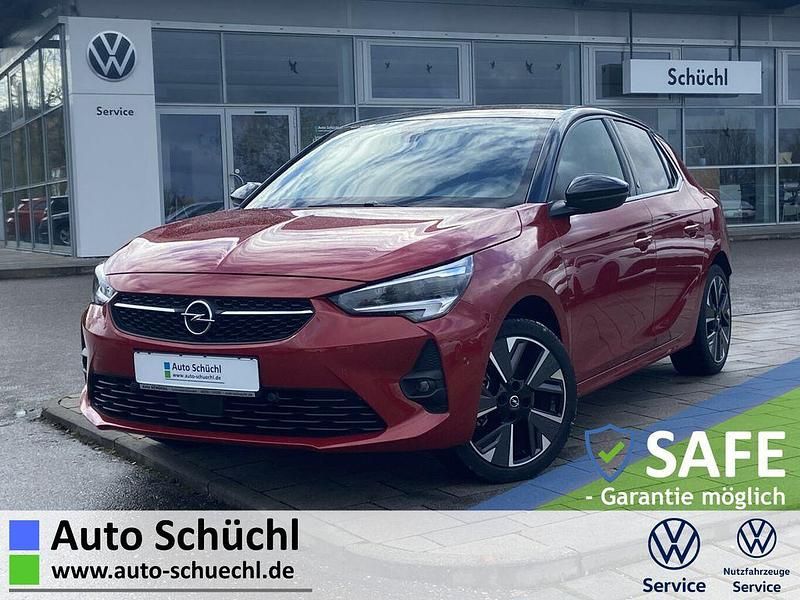 Rot Gebraucht 2022 Opel Corsa-e Ultimate Kleinwagen | 16.870 € (Fairer Preis) - Bild 1/4