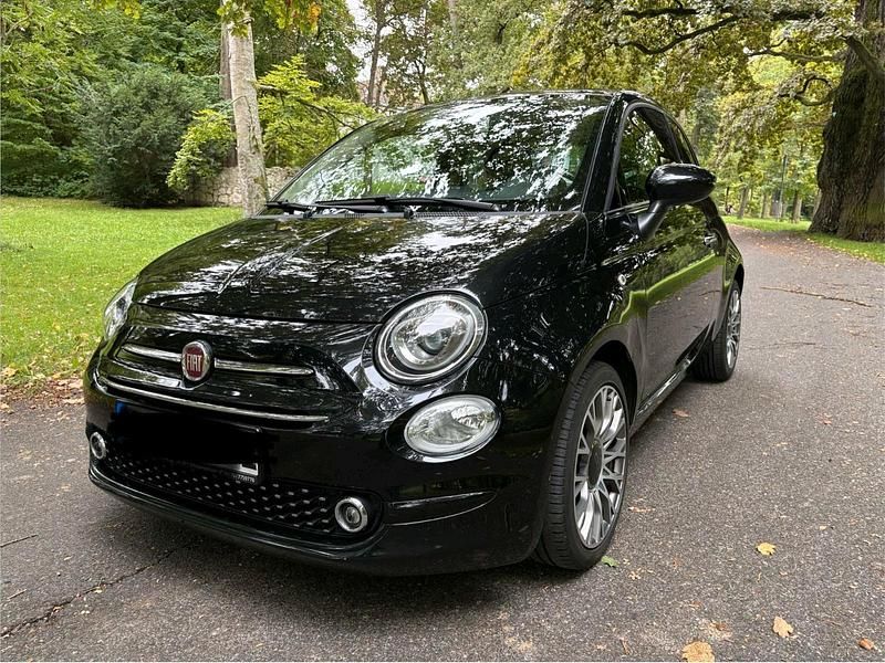 Schwarz Gebraucht 2018 Fiat 500 Lounge Kleinwagen | 6.700 € (Fairer Preis) - Bild 1/4