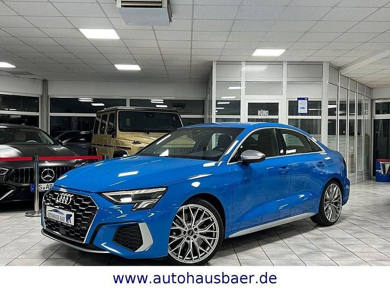 Blau Gebraucht 2020 Audi S3 Ambiente Limousine | 31.390 € (Fairer Preis) - Bild 1/4