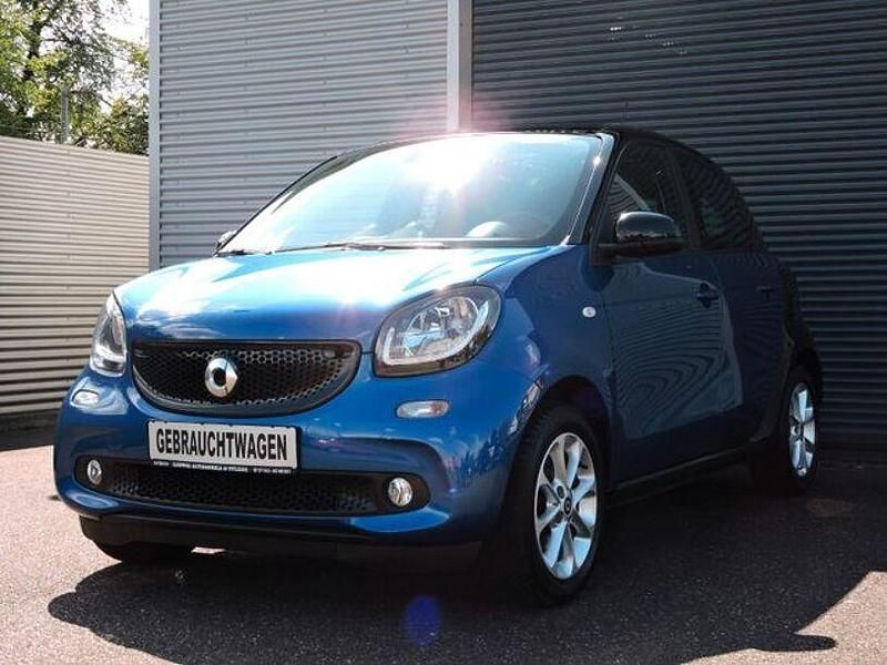 Blau Gebraucht 2017 Smart ForFour Prime Kleinwagen | 11.999 € (Fairer Preis) - Bild 1/4