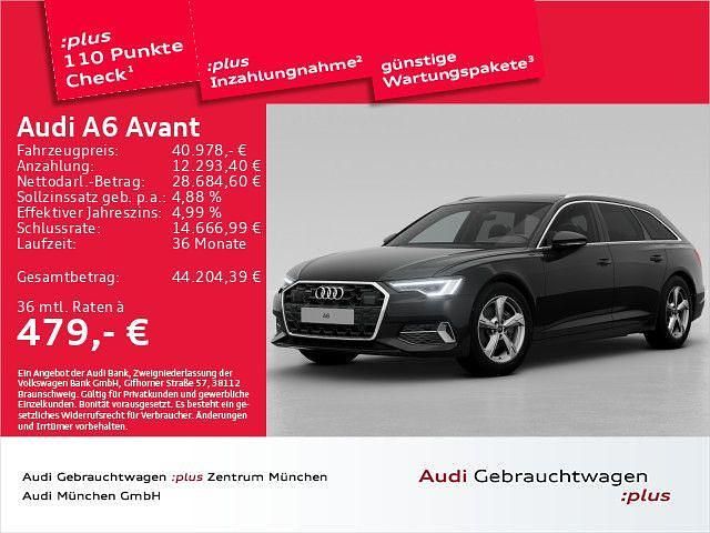 Gebraucht Audi A6 Advanced Plus 204 PS (150 kW) 2024 Mythosschwarz metallic Kombi