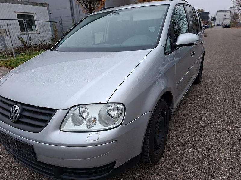 Gebraucht VW Touran Conceptline 102 PS (75 kW) 2005 Silber Van / Kleinbus