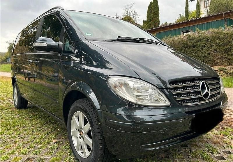 Schwarz Gebraucht 2007 Mercedes Viano Van / Kleinbus | 9.250 € (Fairer Preis) - Bild 1/4