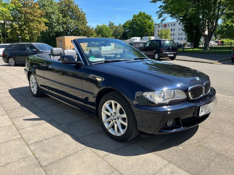 Schwarz Gebraucht 2005 BMW 318 Cabriolet Exclusive Cabrio | 5.999 € (Guter Preis) - Bild 1/4