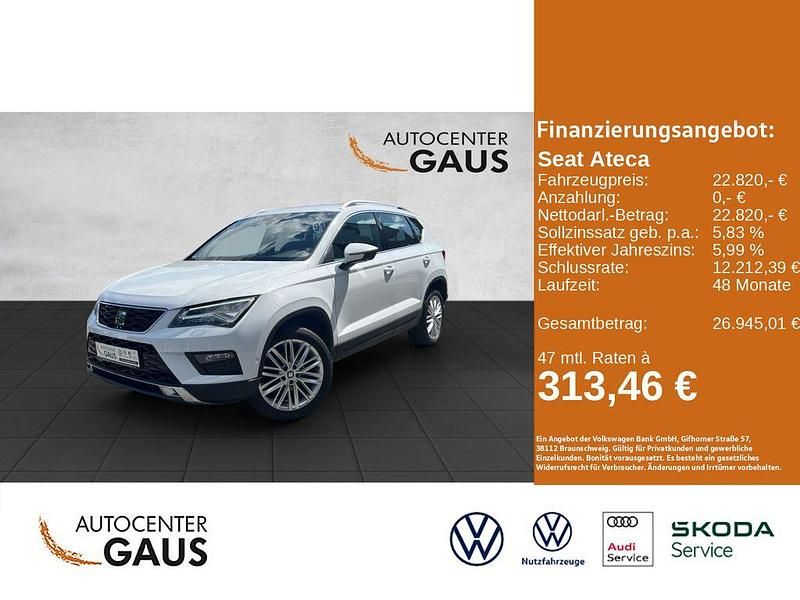 Weiß Gebraucht 2020 Seat Ateca XCELLENCE SUV | 22.820 € (Fairer Preis) - Bild 1/4