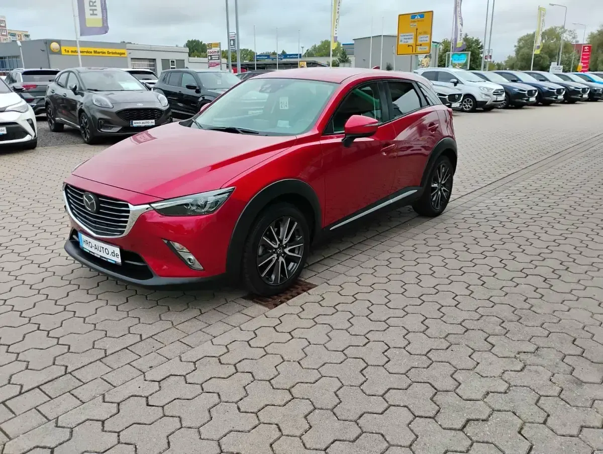 Gebraucht Mazda CX-3 Sports-Line 150 PS (110 kW) 2016 Rot SUV