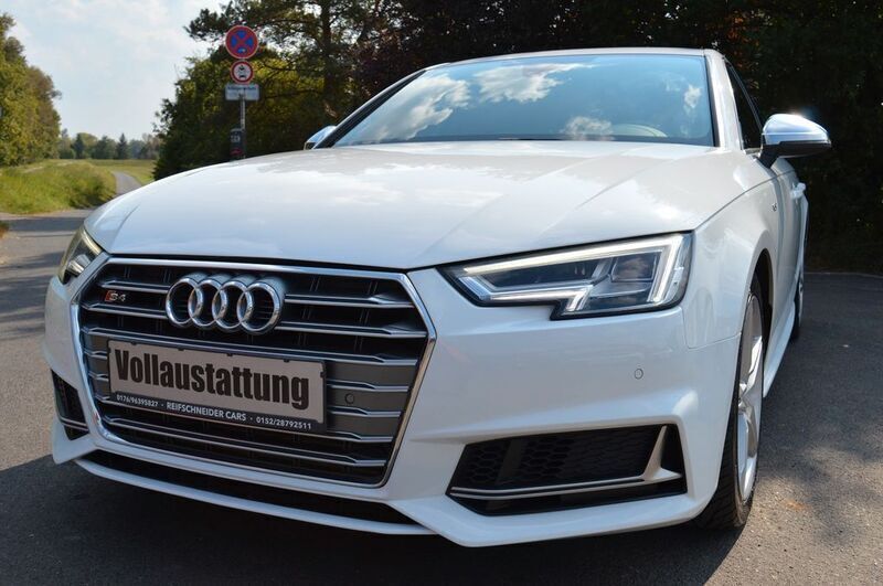 Weiß Gebraucht 2019 Audi S4 Sport Limousine | 36.690 € (Guter Preis) - Bild 1/4