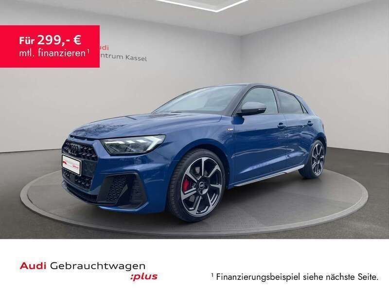 Ascariblau metallic Gebraucht 2021 Audi A1 Sportback S-Line Kleinwagen | 29.490 € (Fairer Preis) - Bild 1/3