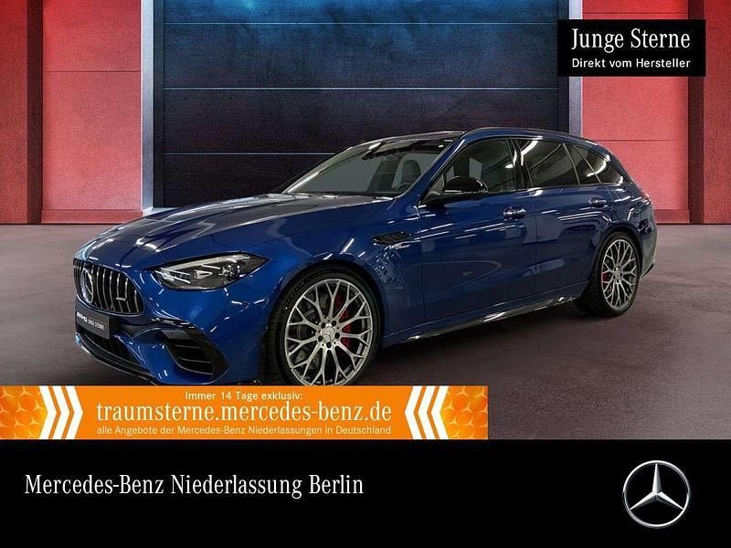 Blau Gebraucht 2023 Mercedes C63S AMG AMG Limousine | 70.770 € (Fairer Preis) - Bild 1/3