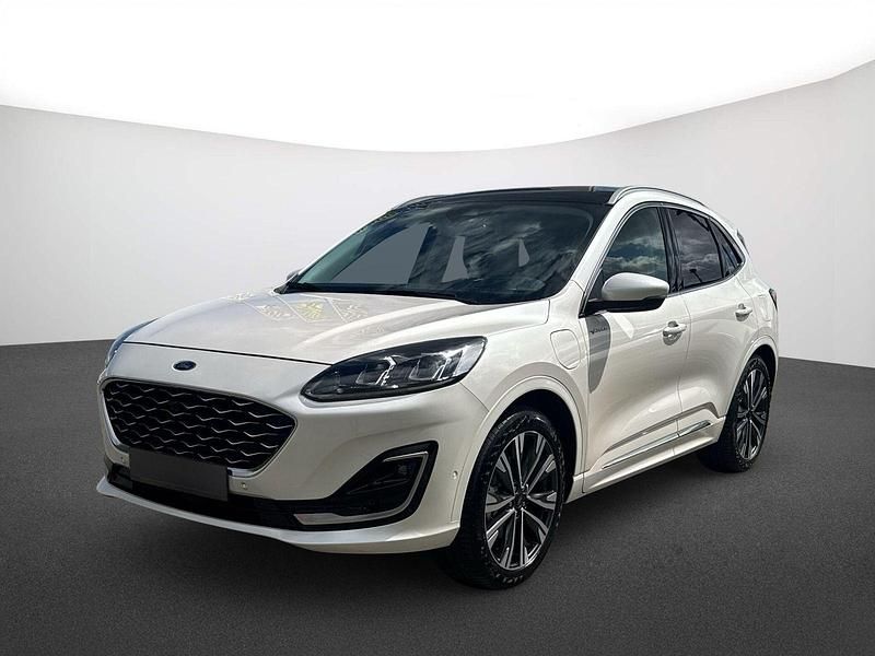 Arktisweiß (metallic) Gebraucht 2021 Ford Kuga SUV | 25.790 € (Fairer Preis) - Bild 1/4