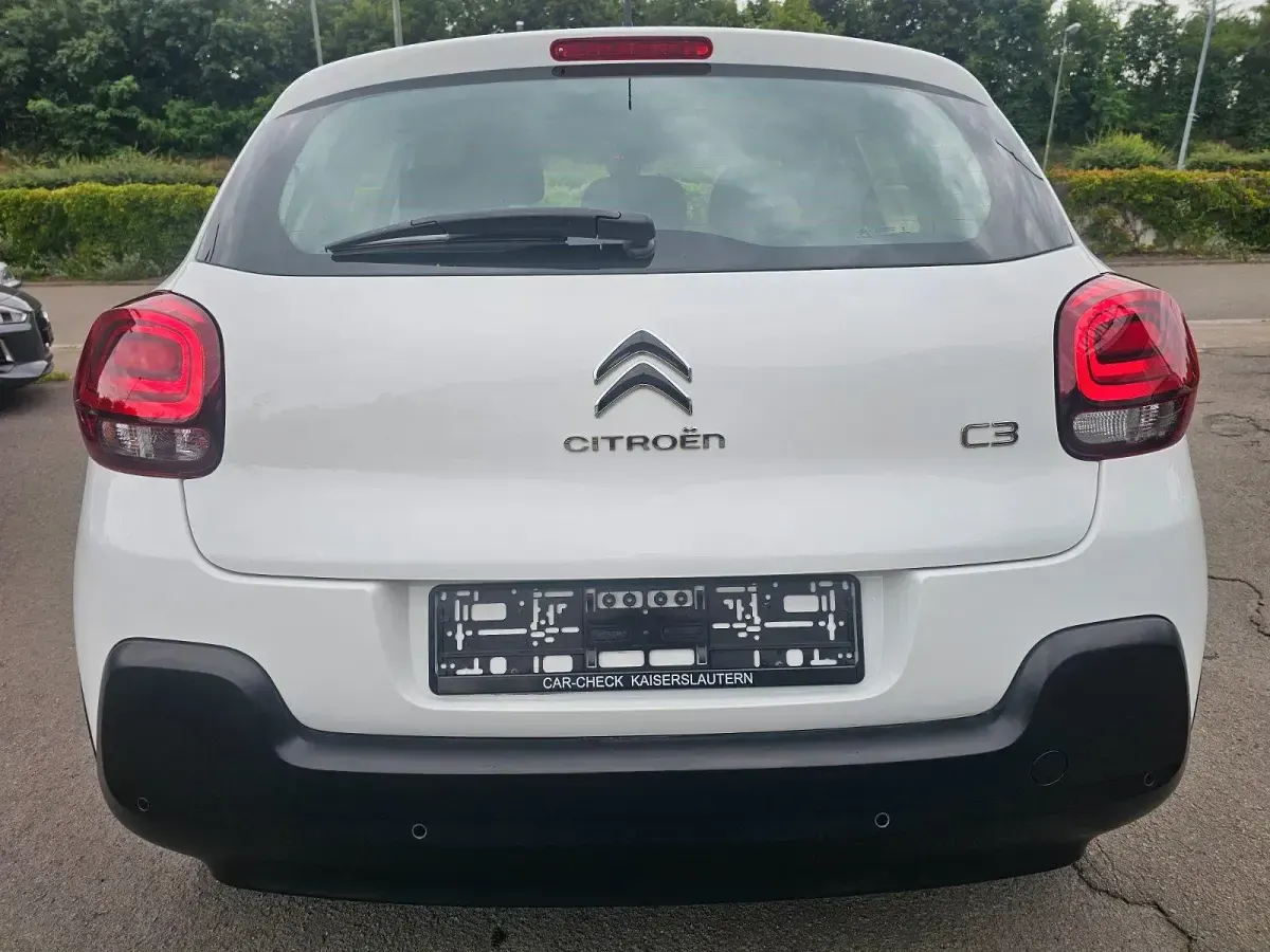 Gebraucht Citroën C3 Feel 82 PS (60 kW) 2017 Weiß Kleinwagen