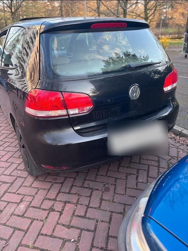 Gebraucht VW Golf VI Comfortline 80 PS (58 kW) 2010 Schwarz Kleinwagen