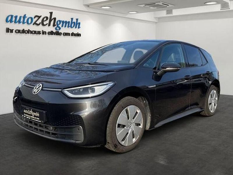 Mangangrau schwarz (metallic) Gebraucht 2021 VW ID.3 Pro Performance Kleinwagen | 19.999 € (Superpreis) - Bild 1/4