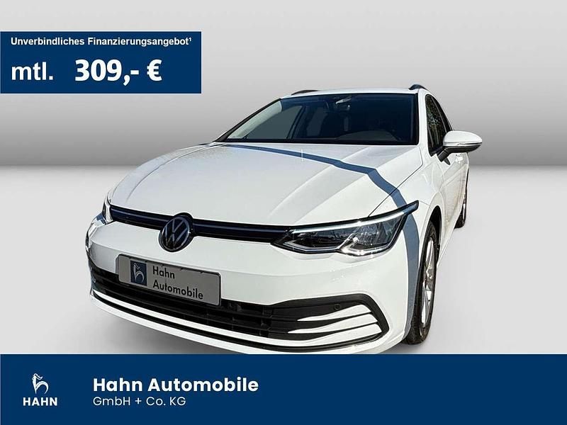 Pure white Gebraucht 2022 VW Golf VIII Life Kombi | 19.490 € (Fairer Preis) - Bild 1/3