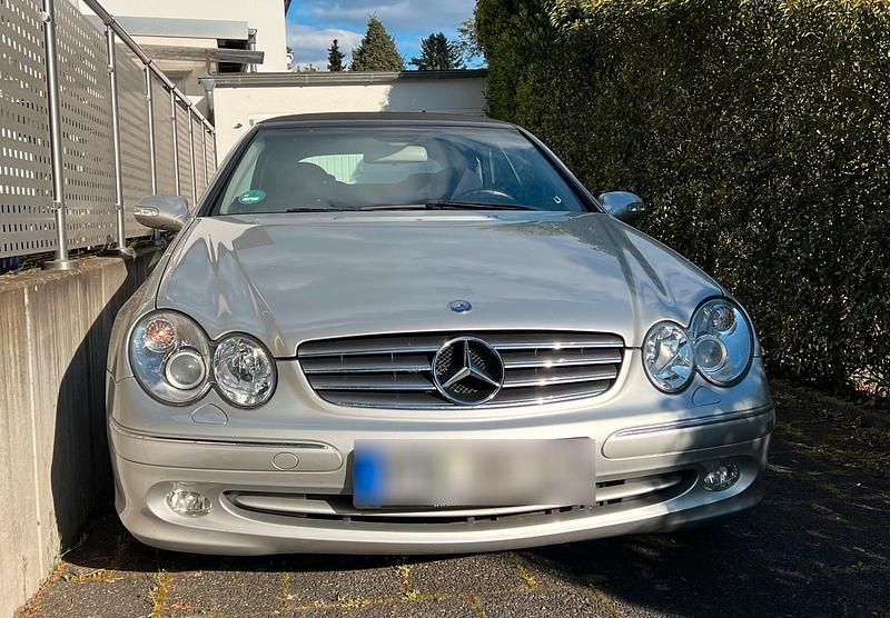 Gebraucht Mercedes CLK200 160 PS (117 kW) 2004 Silber Cabrio