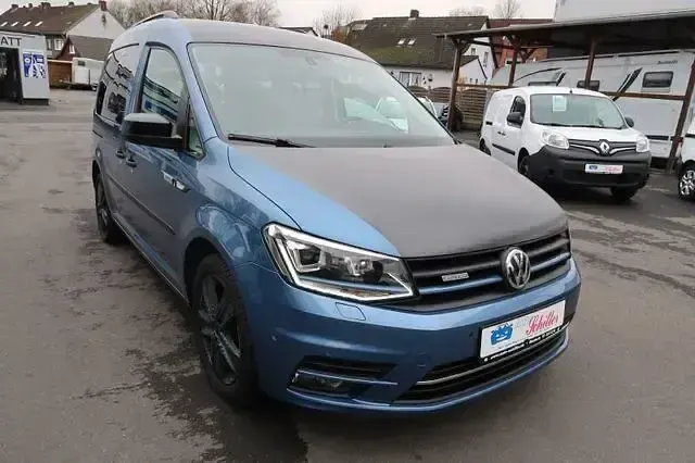 Gebraucht VW Caddy Highline 150 PS (110 kW) 2016 Blau Van / Kleinbus