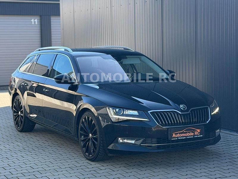 Gebraucht Skoda Superb 150 PS (110 kW) 2018 Schwarz Kombi