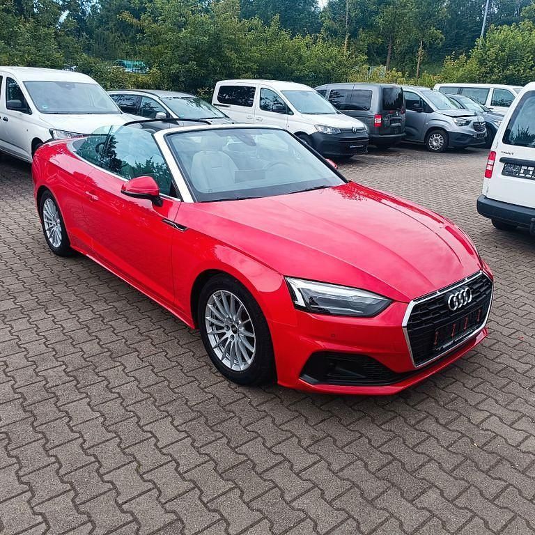 Rot Gebraucht 2022 Audi A5 Cabriolet Cabrio | 28.600 € (Superpreis) - Bild 1/4