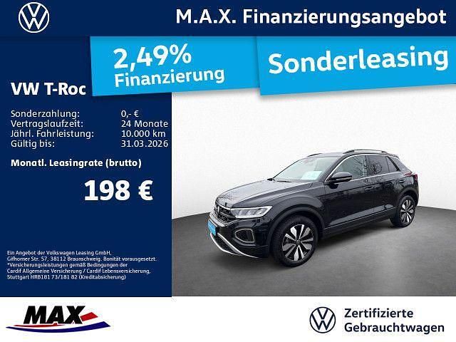Gebraucht VW T-Roc Goal 116 PS (85 kW) 2025 Schwarz SUV