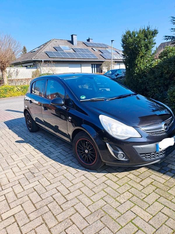 Gebraucht Opel Corsa 101 PS (74 kW) 2011 Schwarz Kleinwagen