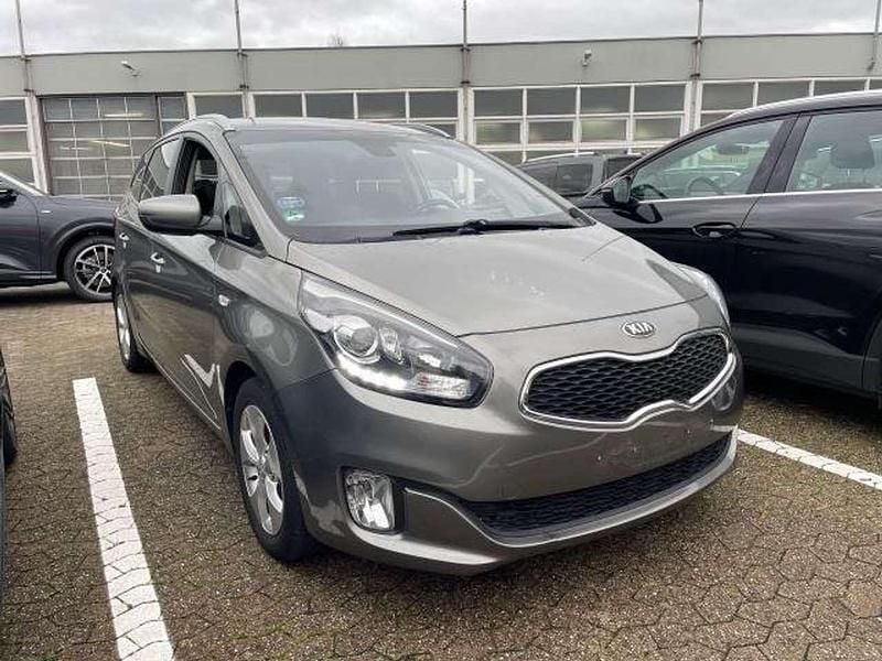 Titaniumsilber met. Gebraucht 2014 Kia Carens Vision Van / Kleinbus | 6.750 € - Bild 1/4