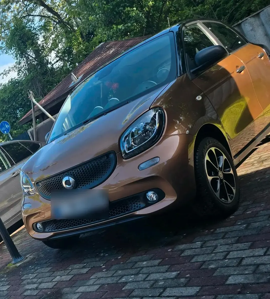Używany Smart ForFour 75 KM (55 kW) 2015 Brązowy Hatchback