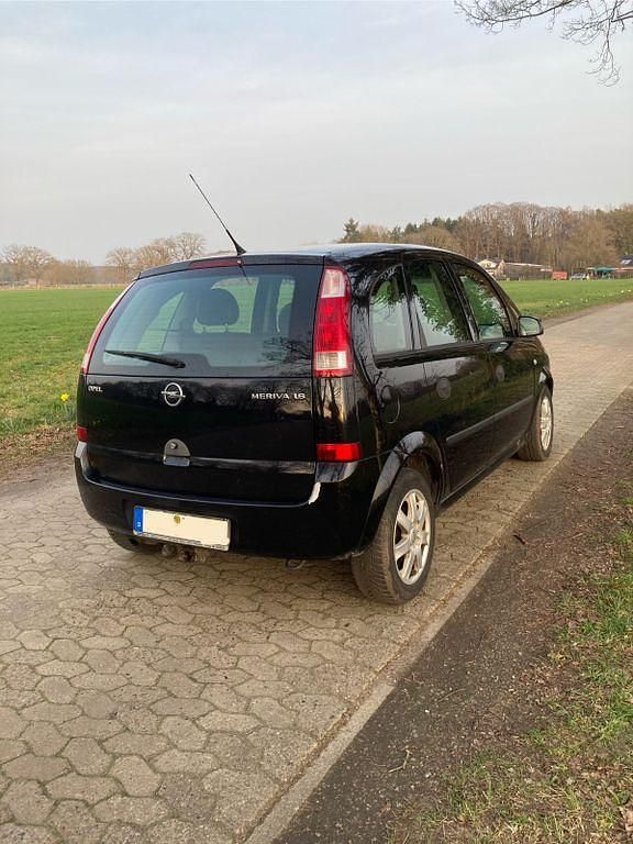 Gebraucht Opel Meriva 101 PS (74 kW) 2004 Schwarz Van / Kleinbus