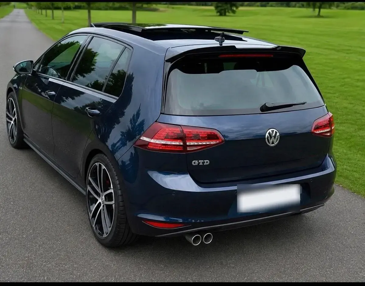 Gebraucht VW Golf VII GTD 184 PS (135 kW) 2015 Blau Kleinwagen