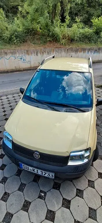Gebraucht Fiat Panda 54 PS (39 kW) 2008 Gelb Kleinwagen