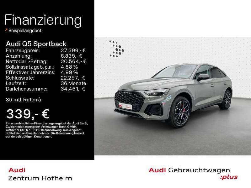 Quantumgrau Gebraucht 2022 Audi Q5 Edition .1 SUV | 37.399 € (Superpreis) - Bild 1/4