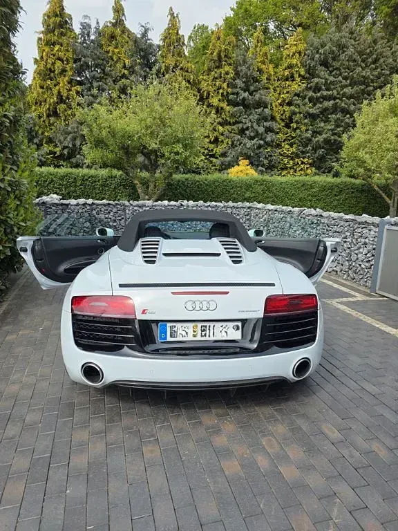 Gebraucht Audi R8 Spyder Sport 525 PS (386 kW) 2014 Weiß Cabrio