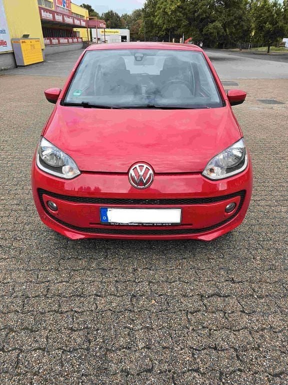 Rot Gebraucht 2012 VW up! move up! Kleinwagen | 4.450 € (Guter Preis) - Bild 1/4