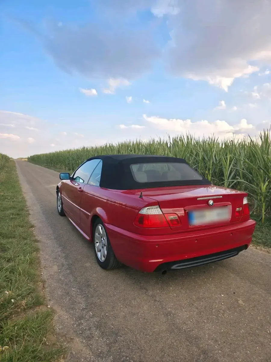 Gebraucht BMW 318 Cabriolet M Sport 143 PS (105 kW) 2003 Rot Cabrio