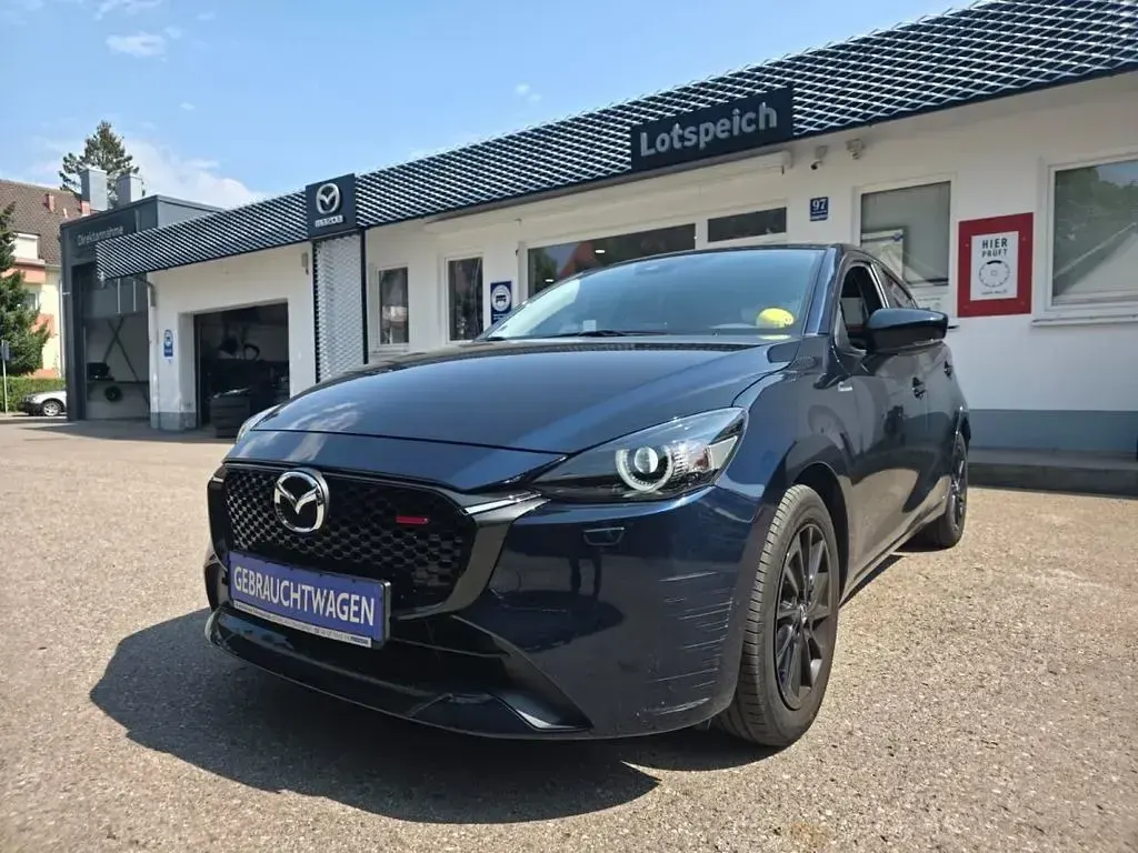 Gebraucht Mazda 2 Homura-Line 90 PS (66 kW) 2024 Blau Kleinwagen