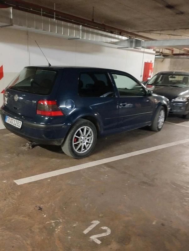 Blau Gebraucht 1998 VW Golf IV Coupé | 600 € (Superpreis) - Bild 1/4