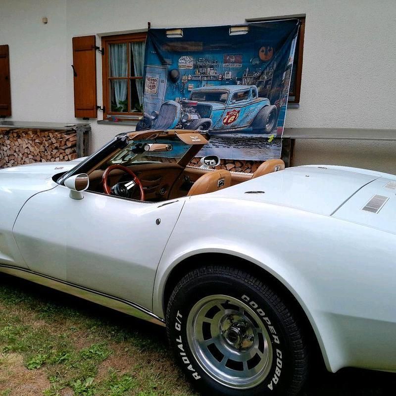 Second-hand Corvette C3 200 CP (147 kW) 1975 Alb Cabrio