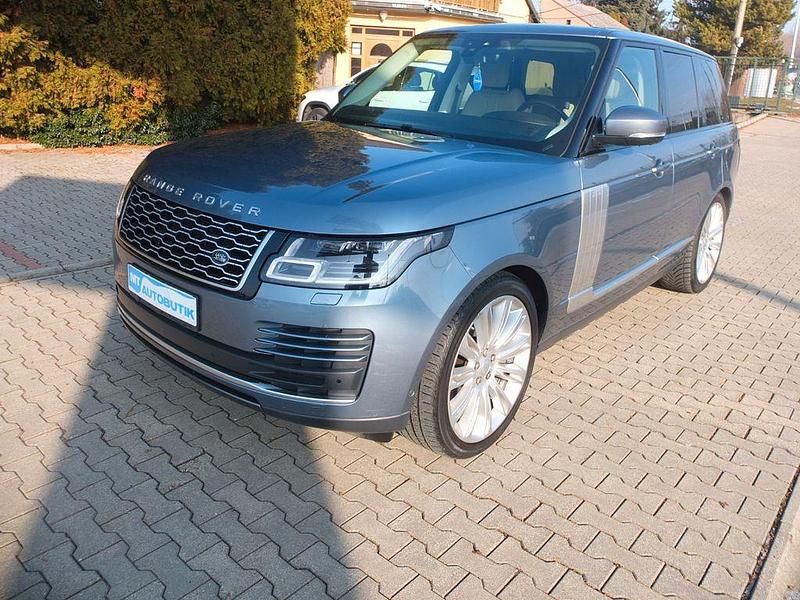 Blau Gebraucht 2021 Land Rover Range Rover SUV | 44.900 € (Guter Preis) - Bild 1/4