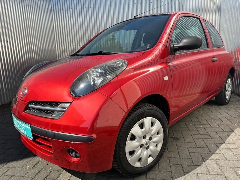 Rot Gebraucht 2008 Nissan Micra Visia Kleinwagen | 2.990 € (Etwas zu teuer) - Bild 1/4