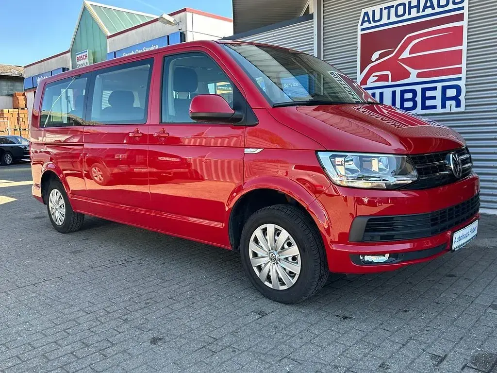 Gebraucht VW Transporter Comfortline 150 PS (110 kW) 2018 Rot Van