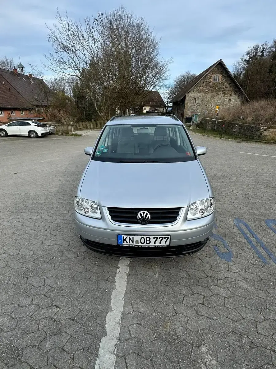 Gebraucht VW Touran 116 PS (85 kW) 2005 Silber Van / Kleinbus
